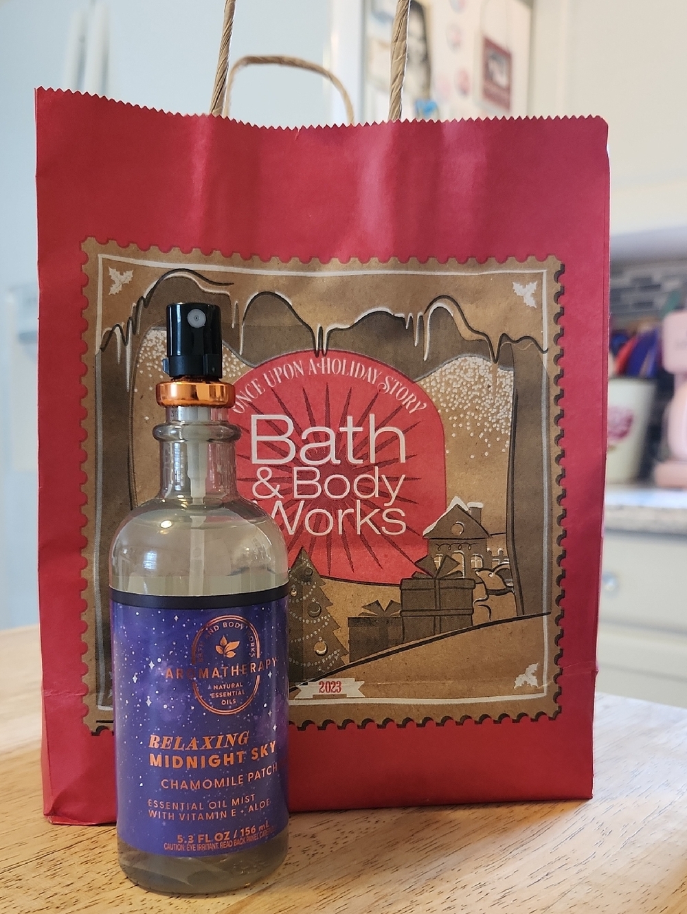 Bath And Body Works Aromatheropy " Relaxing Midnight Sky" Chamomile Patchouli